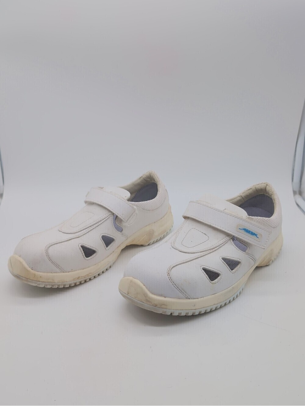 Abeba Uni6 1795 Work Shoe Unisex Sz 44 Mens 10.5 White